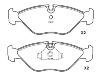 Plaquettes de frein Brake Pad Set:48 39 700