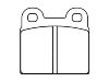 Plaquettes de frein Brake Pad Set:89 61 856