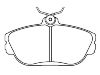 剎車(chē)片 Brake Pad Set:3 018 001