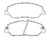 тормозная кладка Brake Pad Set:58101-0WA00